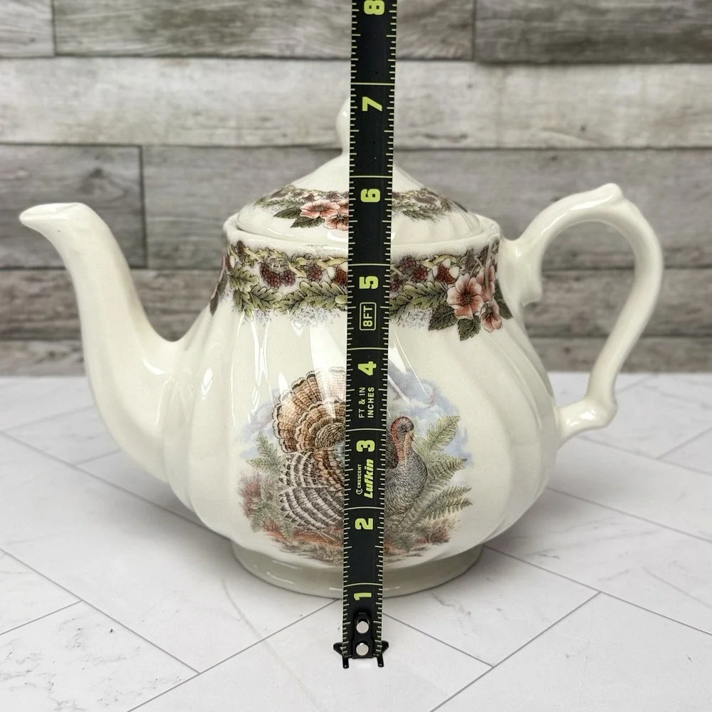 Queens Myott Thanksgiving Teapot